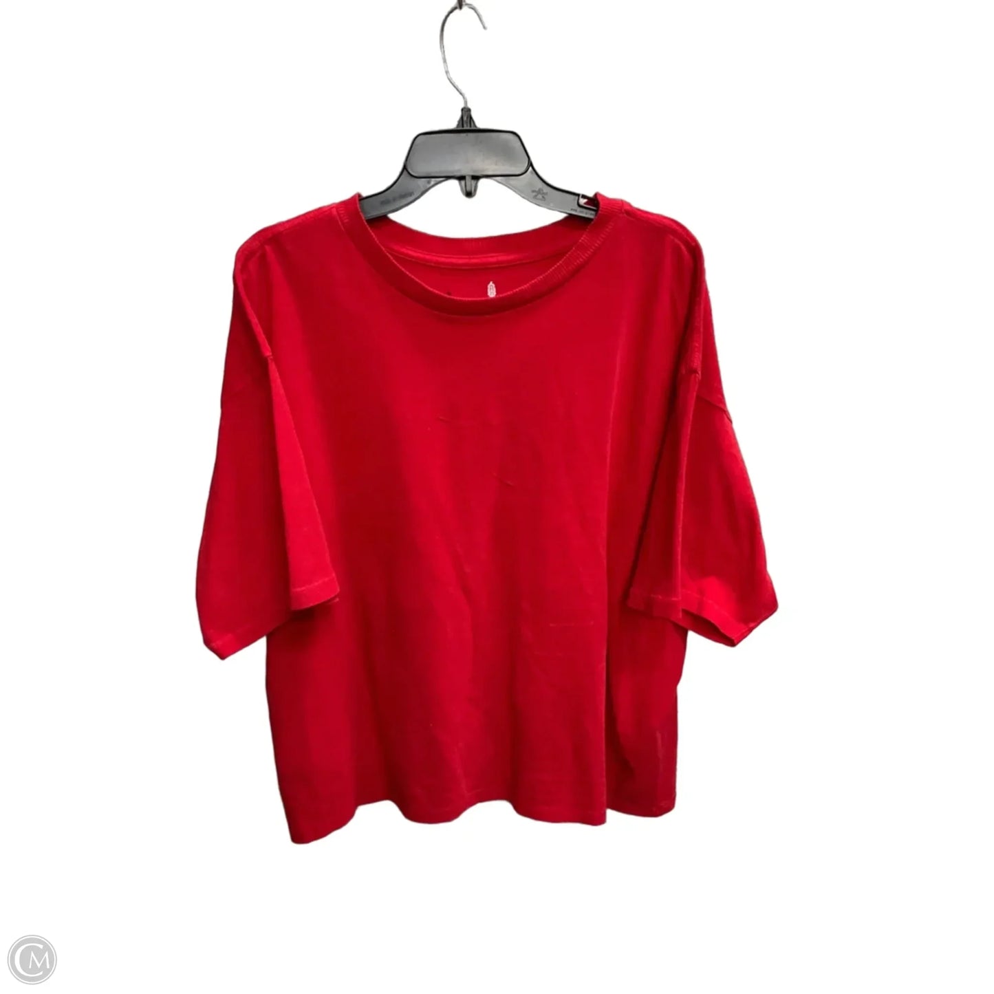 Top Short Sleeve Basic By Free People In Red, Size: Xs