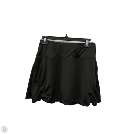 Athletic Skirt By Clothes Mentor In Black, Size: L