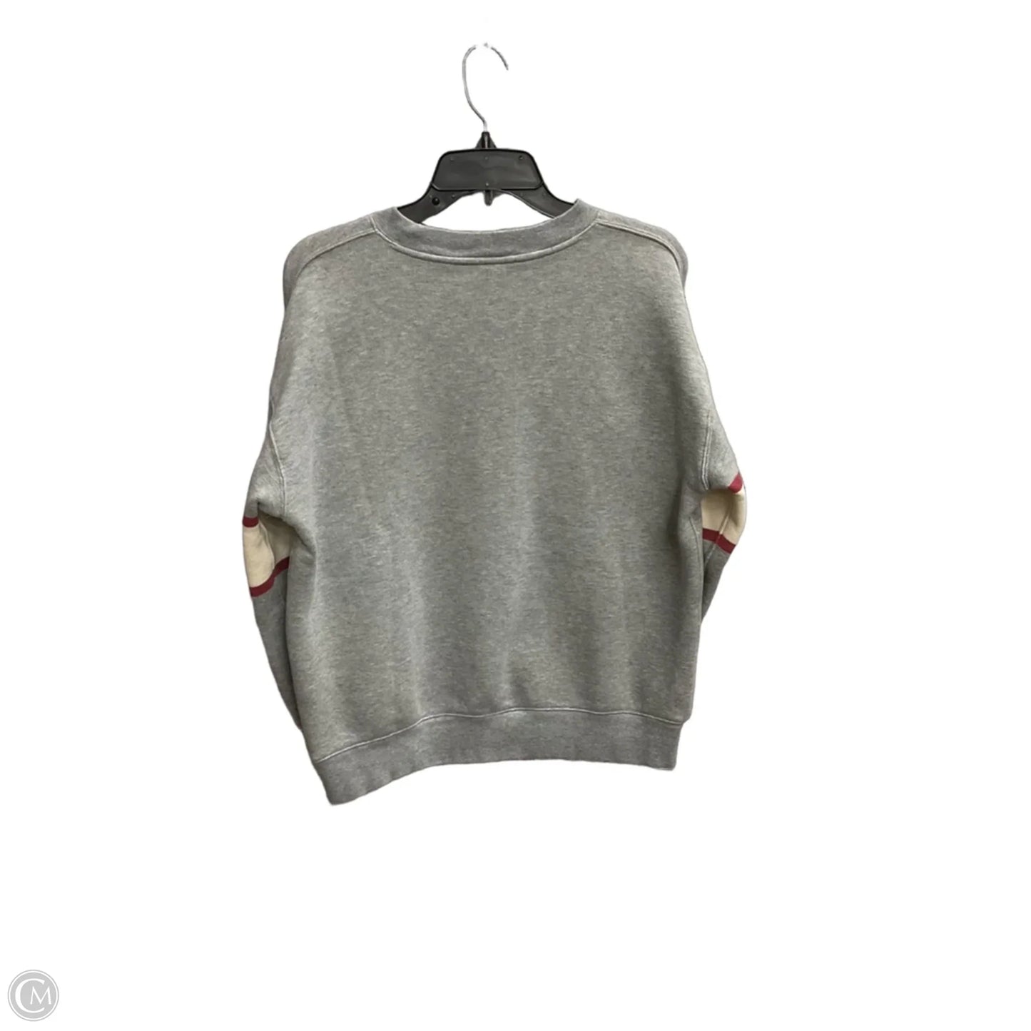 Sweatshirt Crewneck By J. Crew In Grey, Size: S
