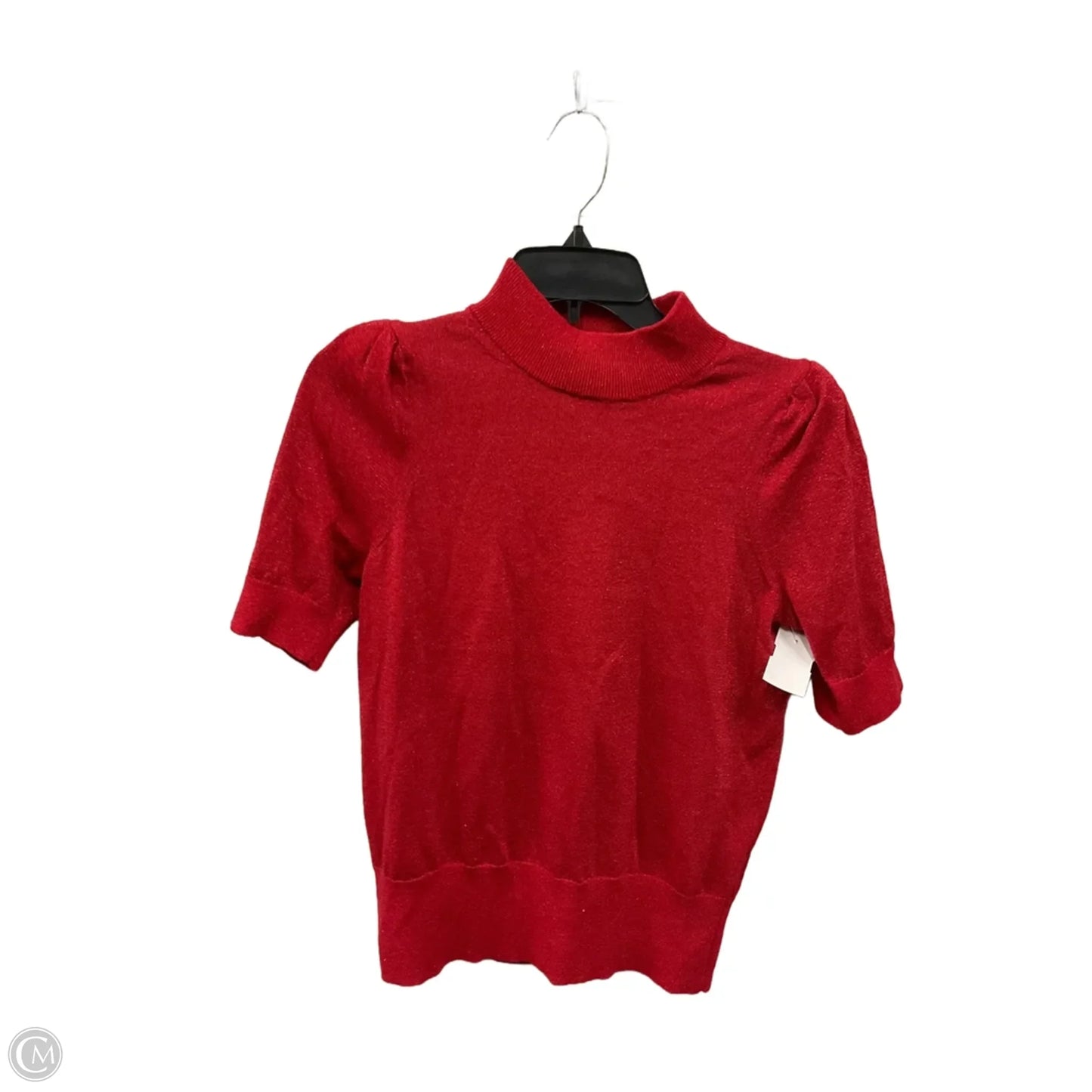 Top Short Sleeve By Michael By Michael Kors In Red, Size: S