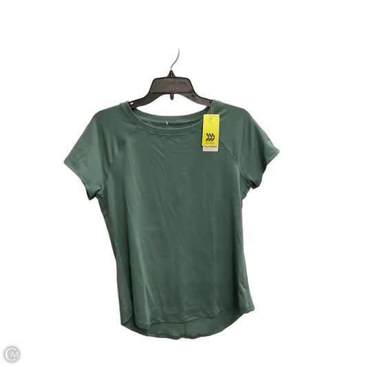 Athletic Top Short Sleeve By All In Motion In Green, Size: M