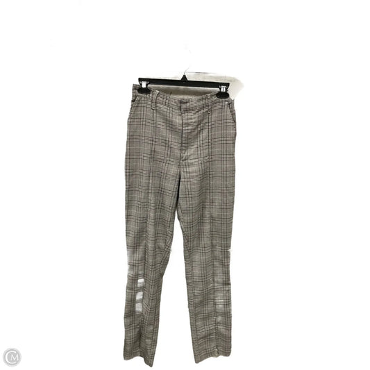 Pants Dress By Abercrombie And Fitch In Plaid Pattern, Size: 8