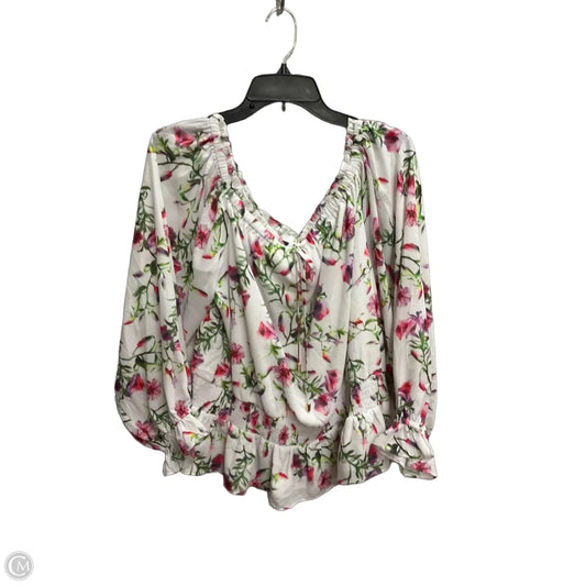 Blouse Long Sleeve By Rachel Zoe In Yellow, Size: Xl