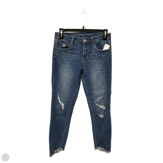 Jeans Skinny By Articles Of Society In Blue Denim, Size: 4