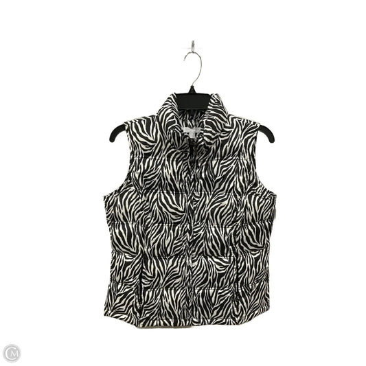 Vest Puffer & Quilted By Charter Club In Animal Print, Size: S