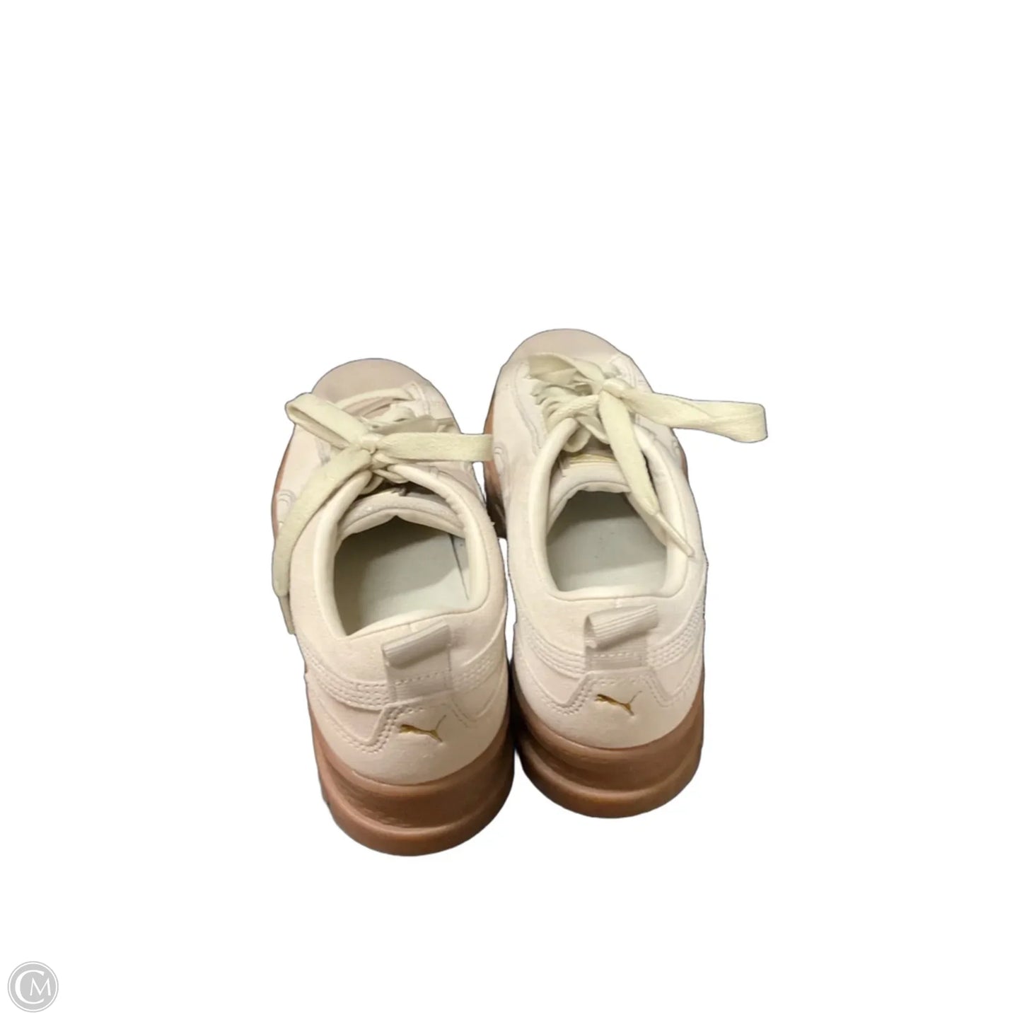 Shoes Sneakers By Puma In Cream, Size: 7.5