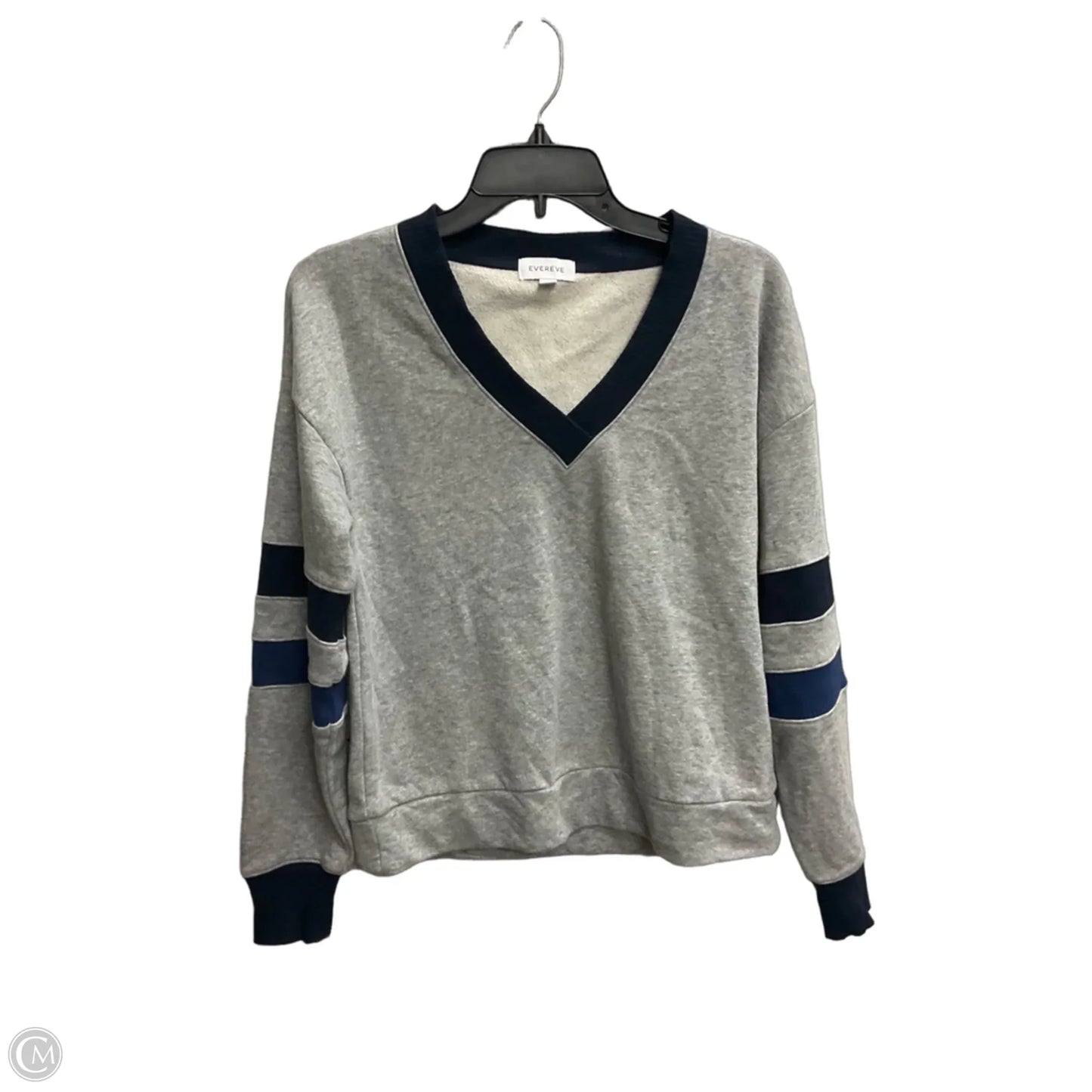 Sweatshirt Crewneck By Evereve In Grey, Size: Xs