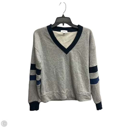 Sweatshirt Crewneck By Evereve In Grey, Size: Xs