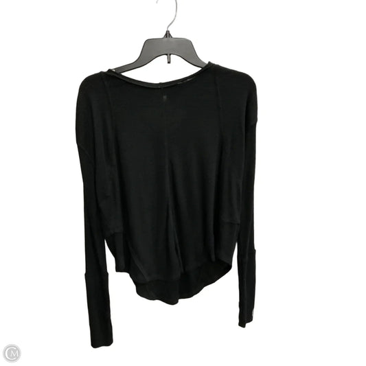 Top Long Sleeve Basic By Free People In Black, Size: S