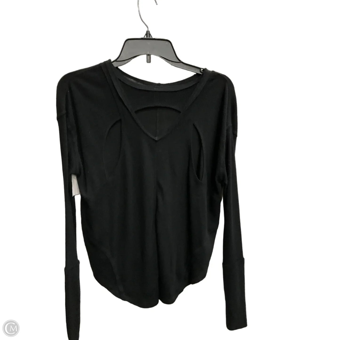 Top Long Sleeve Basic By Free People In Black, Size: S