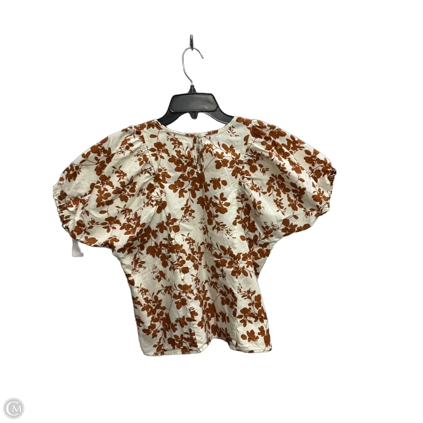 Top Short Sleeve By Thml In White, Size: S