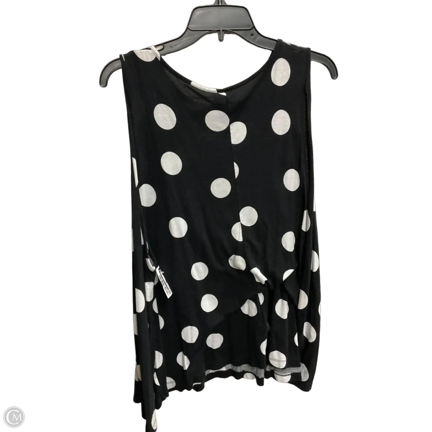 Top Sleeveless By Asos In Polkadot Pattern, Size: 1x