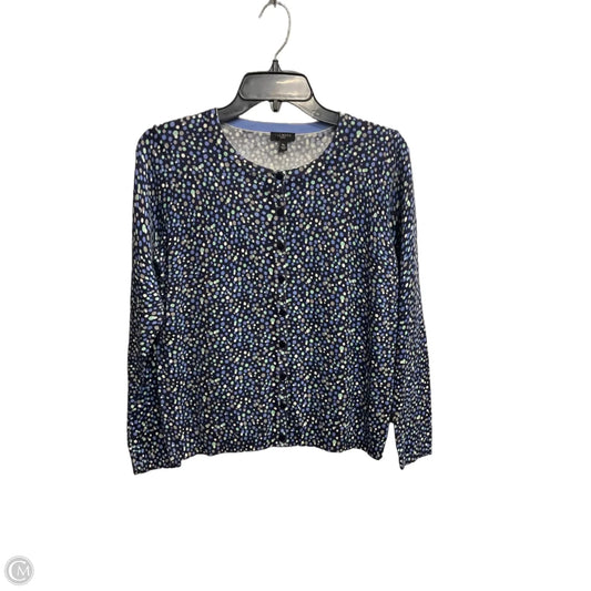 Cardigan By Talbots In Polkadot Pattern, Size: Mp