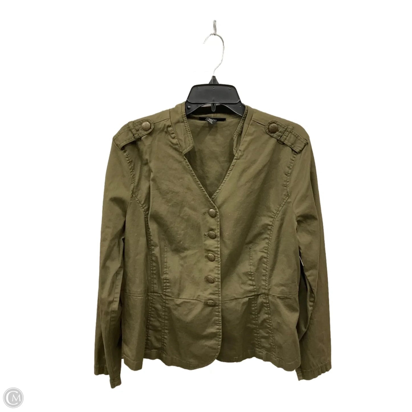 Jacket Other By Style And Company In Green, Size: L