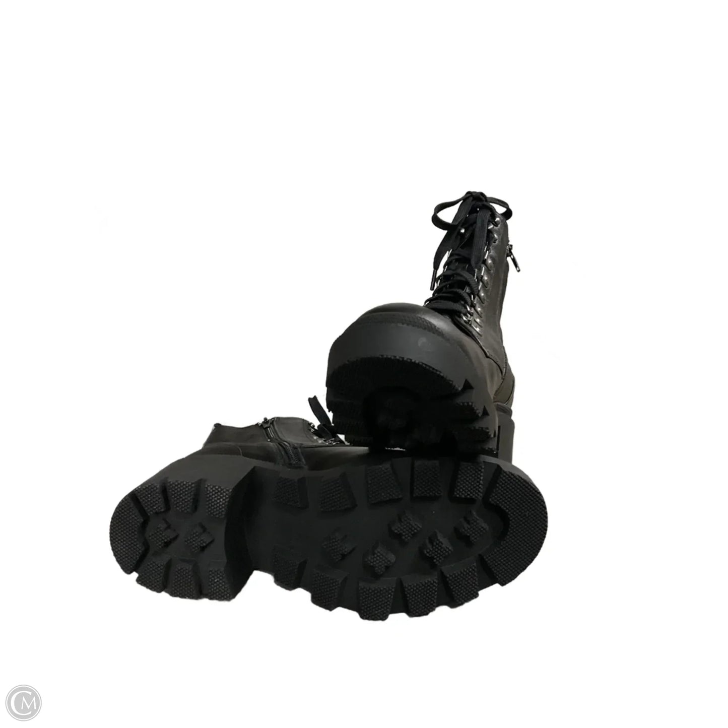 Boots Combat By Bp In Black, Size: 8.5