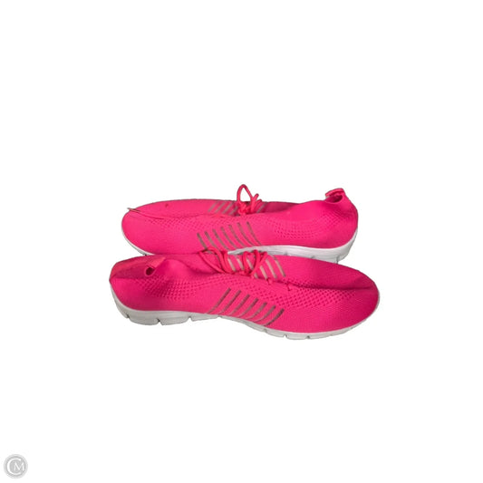 Shoes Flats By Clothes Mentor In Pink, Size: 12
