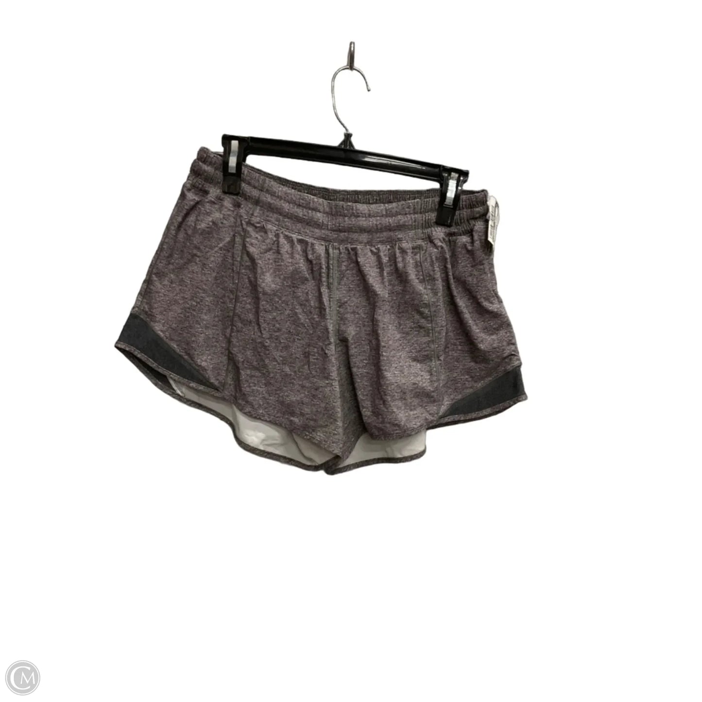 Athletic Shorts By Lululemon In Grey, Size: L