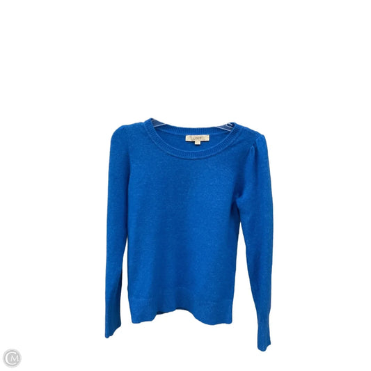 Sweater By Loft In Blue, Size: Xs