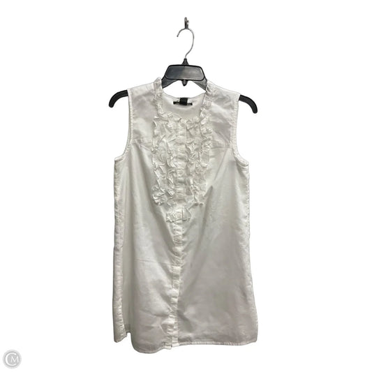 Top Sleeveless By Style And Company In White, Size: M