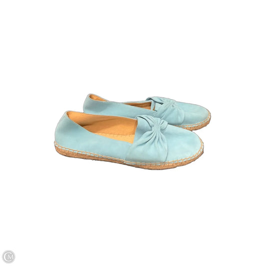 Shoes Flats By Talbots In Teal, Size: 8.5