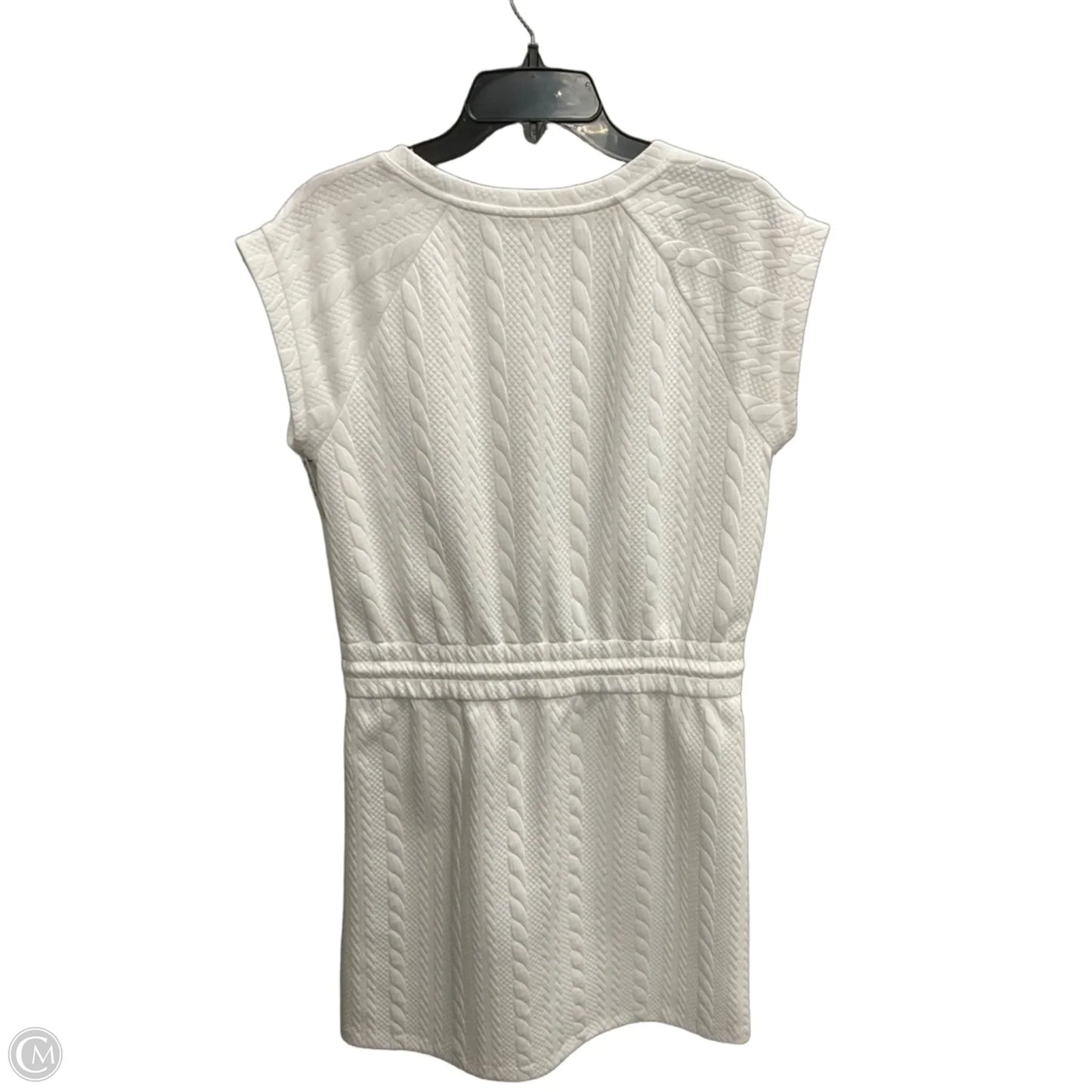 Dress Casual Midi By Talbots In White, Size: S