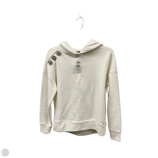 Top Long Sleeve By Express In White, Size: Xs