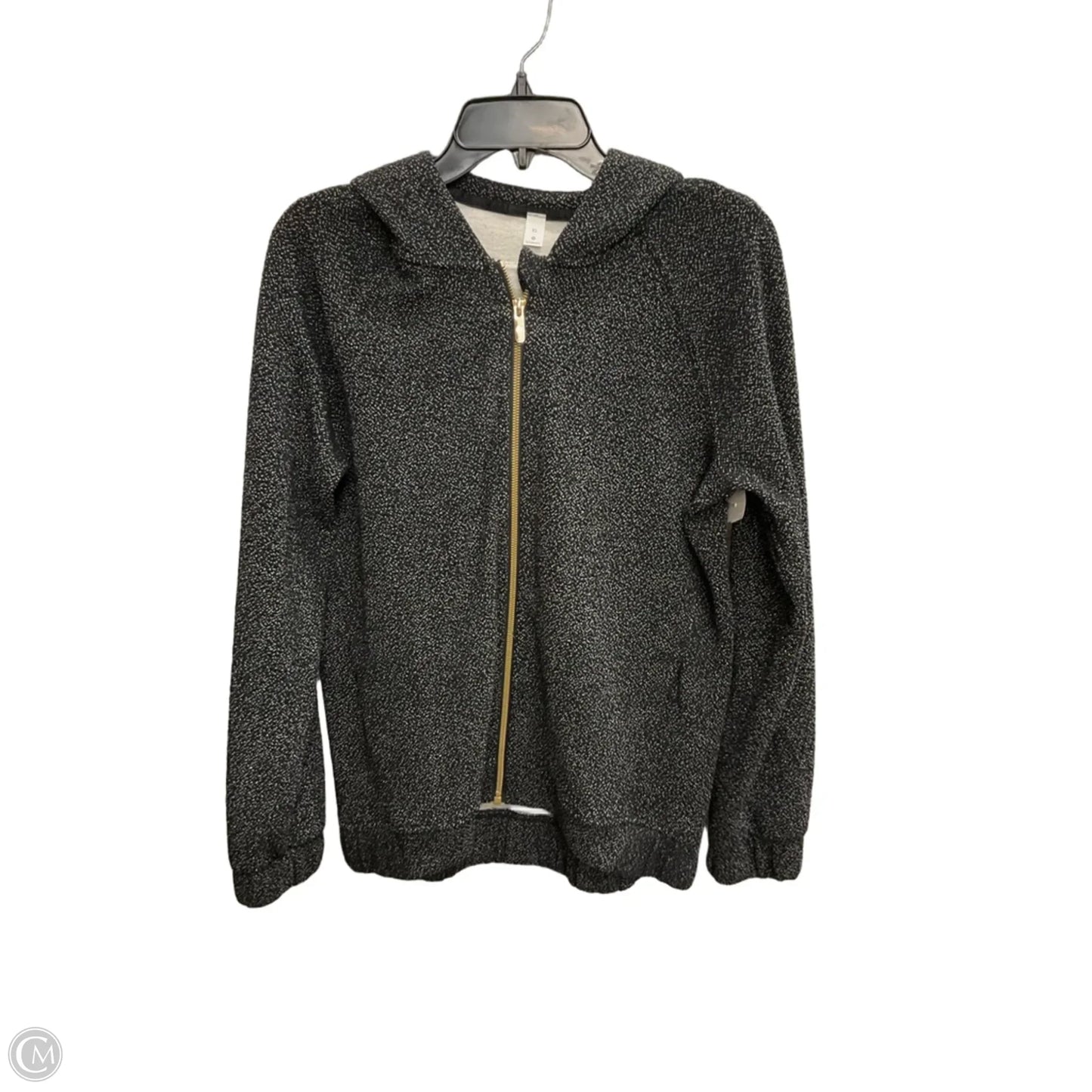 Athletic Jacket By Lululemon In Black, Size: Xs