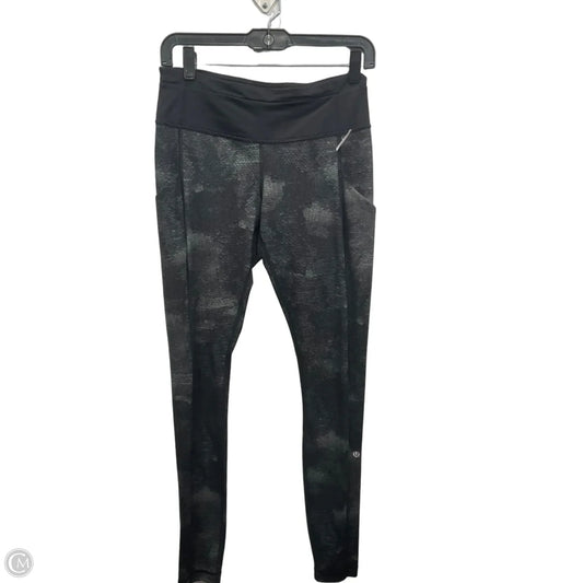 Athletic Leggings By Lululemon In Grey, Size: S