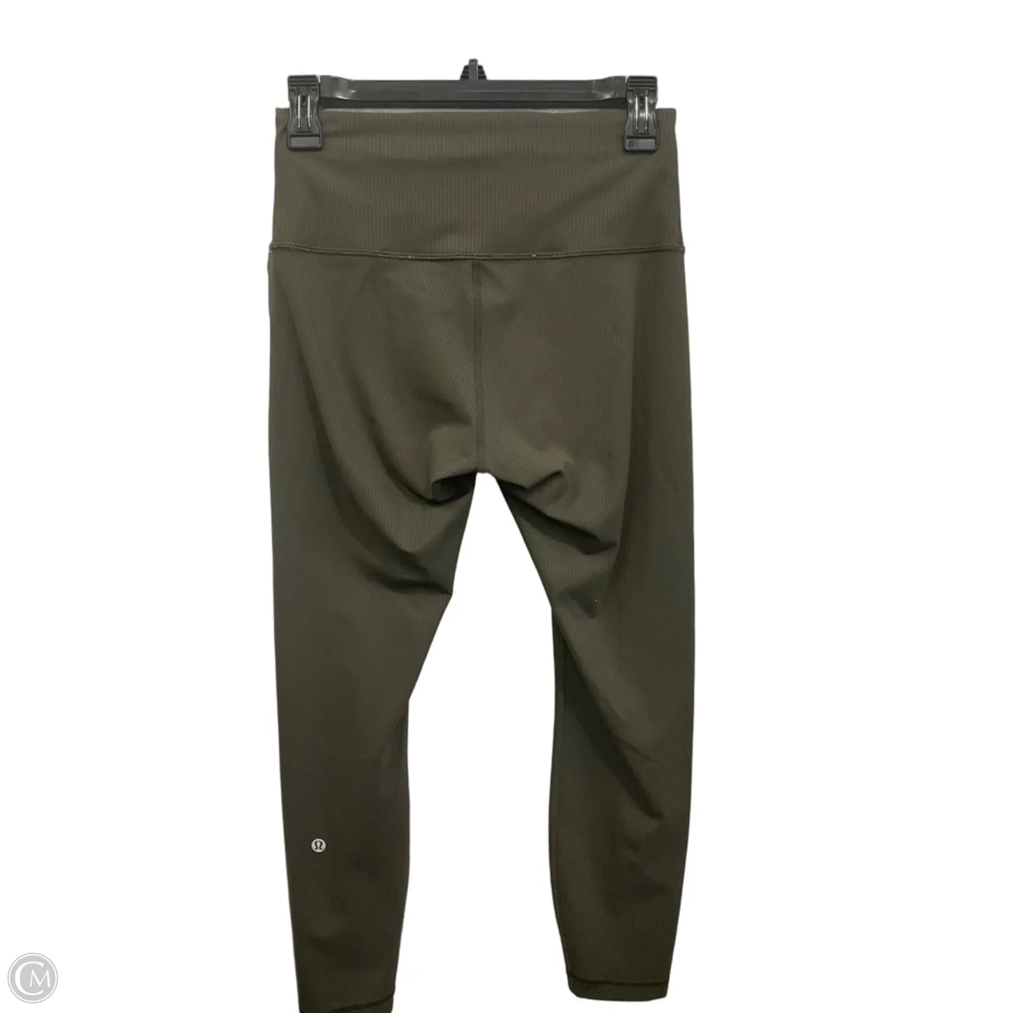 Athletic Leggings By Lululemon In Green, Size: S