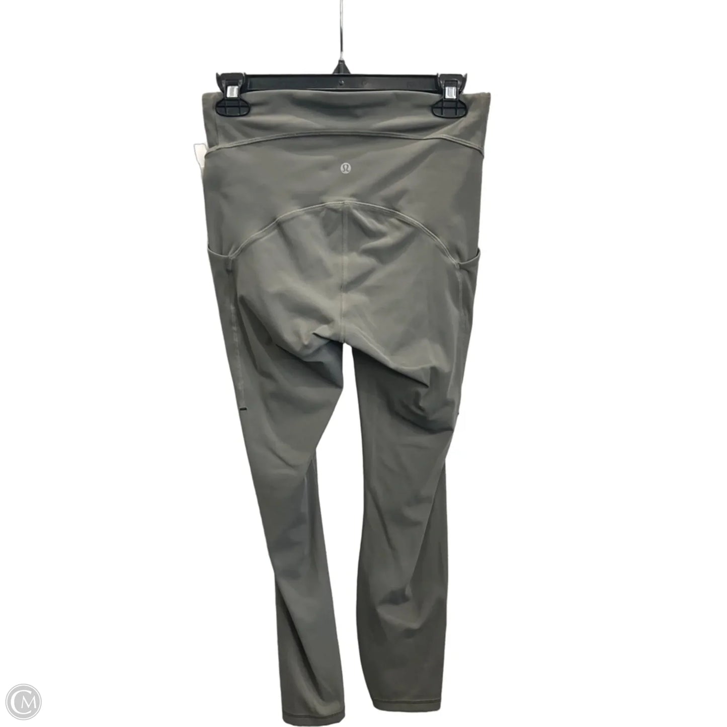 Athletic Leggings By Lululemon In Green, Size: M