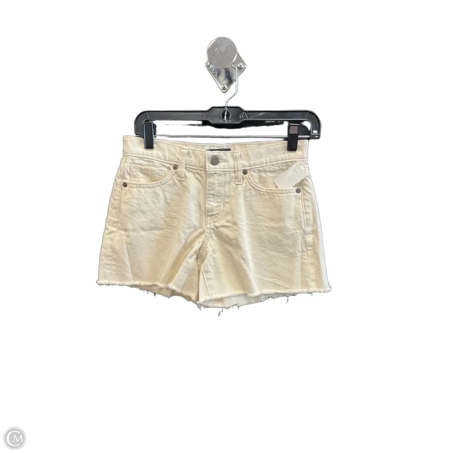 Shorts By Banana Republic In Cream, Size: 2p