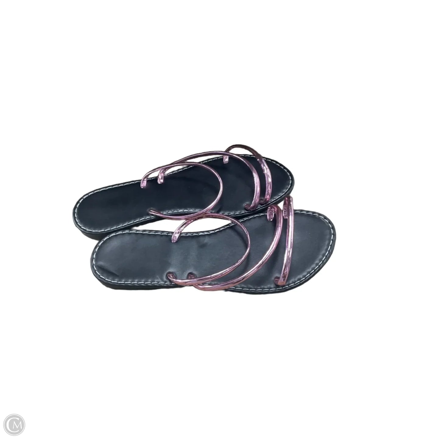 Sandals Flats By Clothes Mentor In Pink, Size: 6