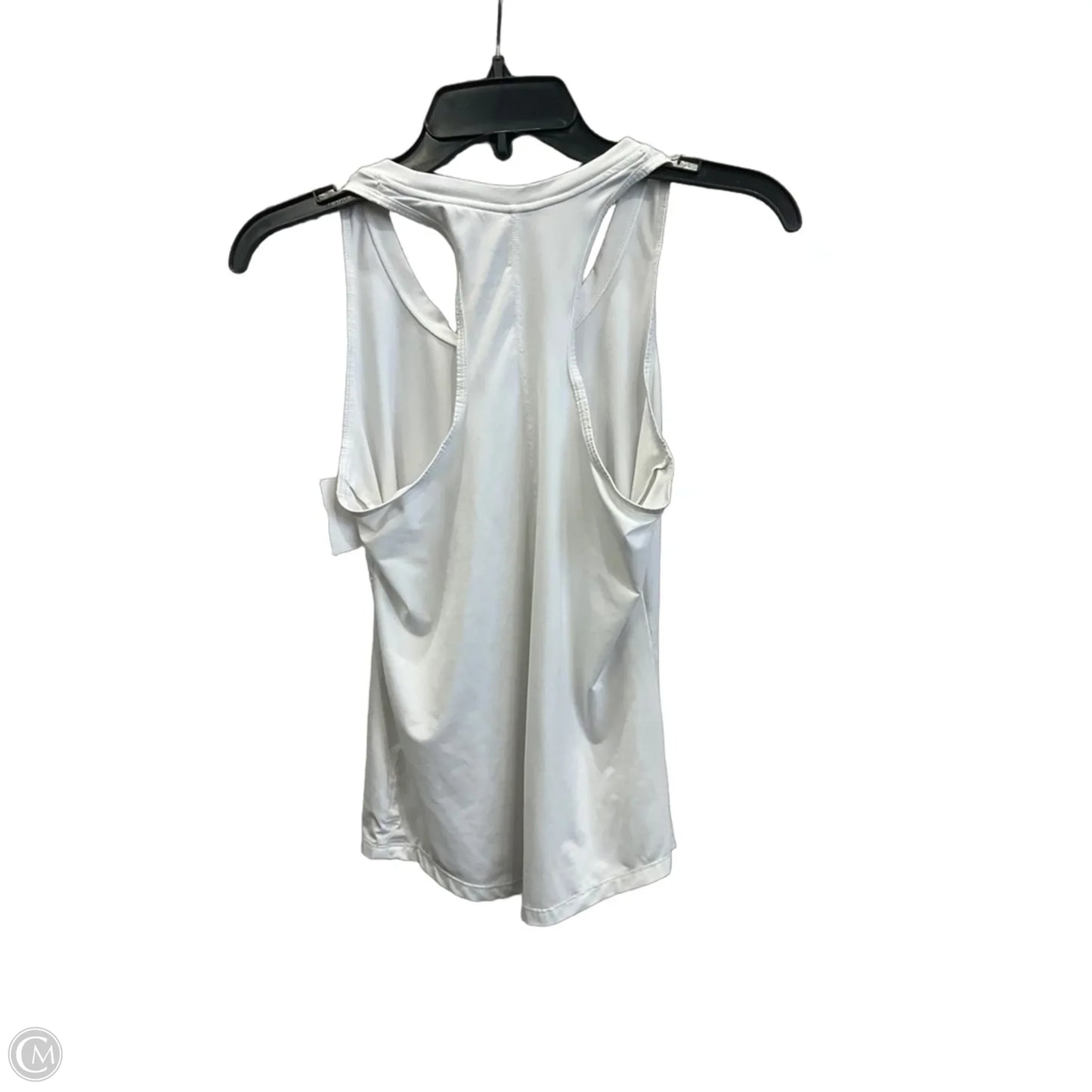 Athletic Tank Top By Nike Apparel In White, Size: S