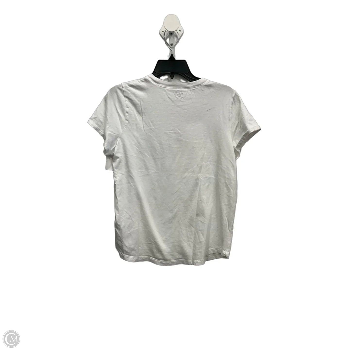 Top Short Sleeve Basic By Madewell In White, Size: L