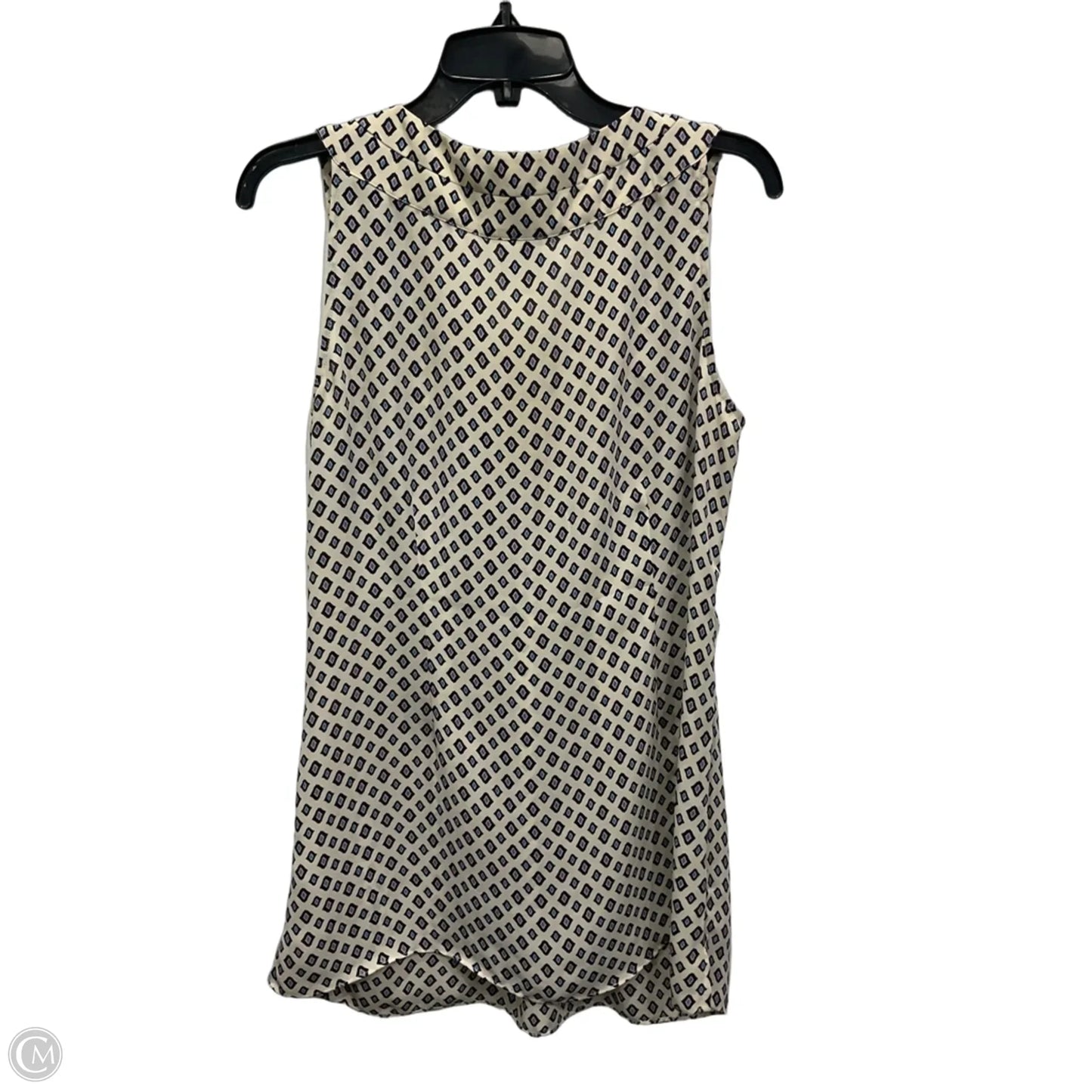 Top Sleeveless By Cabi In Cream, Size: M