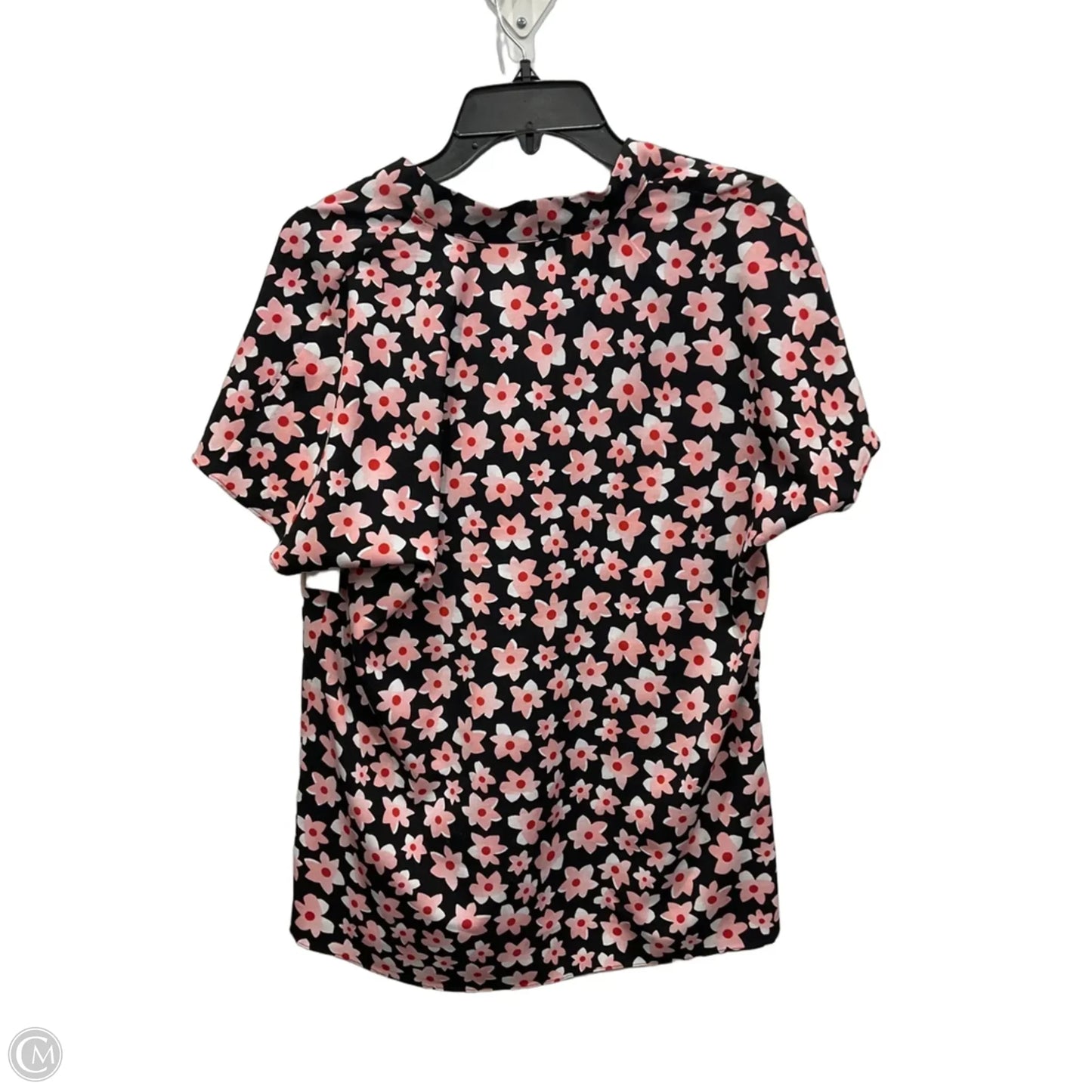 Top Short Sleeve By Cabi In Black, Size: S