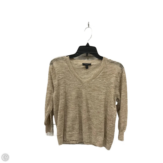 Top Long Sleeve By J. Crew In Brown, Size: Xs
