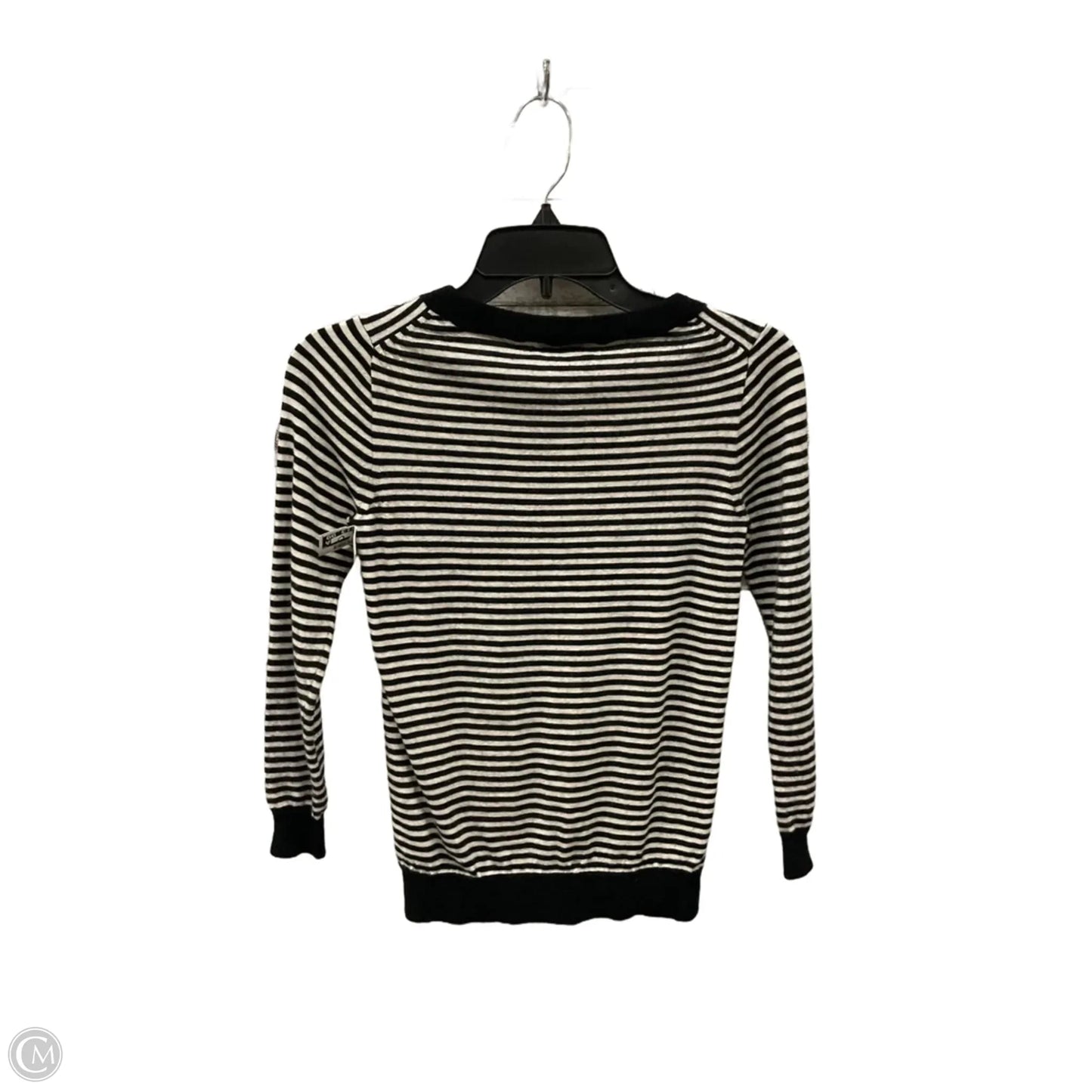 Top Long Sleeve By J. Crew In Striped Pattern, Size: Xs