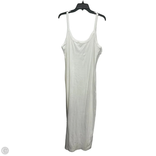 Dress Casual Maxi By Aerie In White, Size: Xl