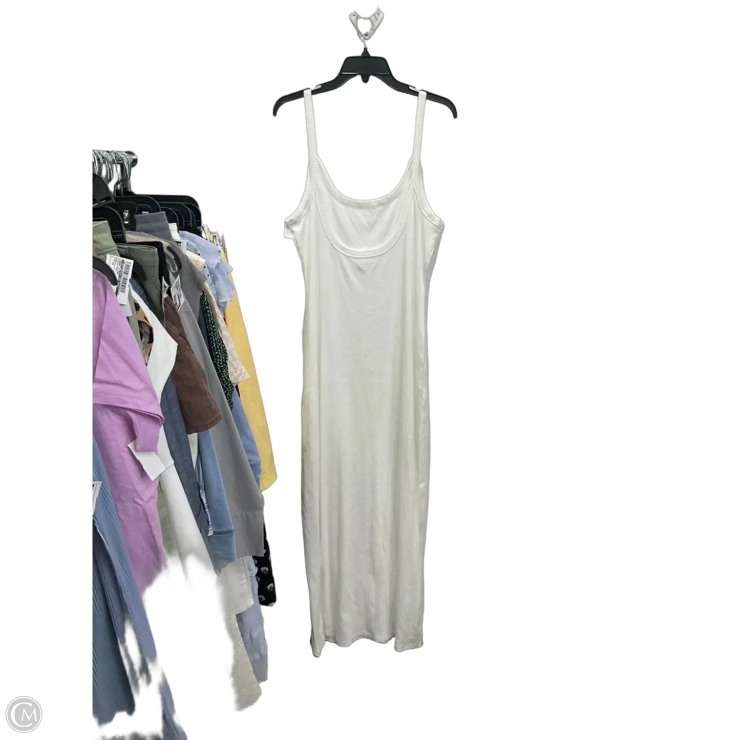 Dress Casual Maxi By Aerie In White, Size: Xl