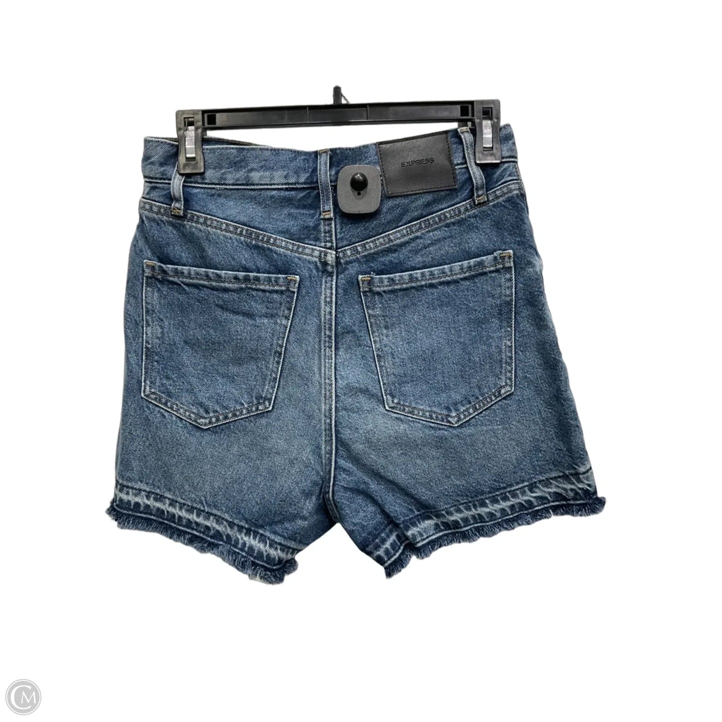 Shorts By Express In Blue Denim, Size: 4
