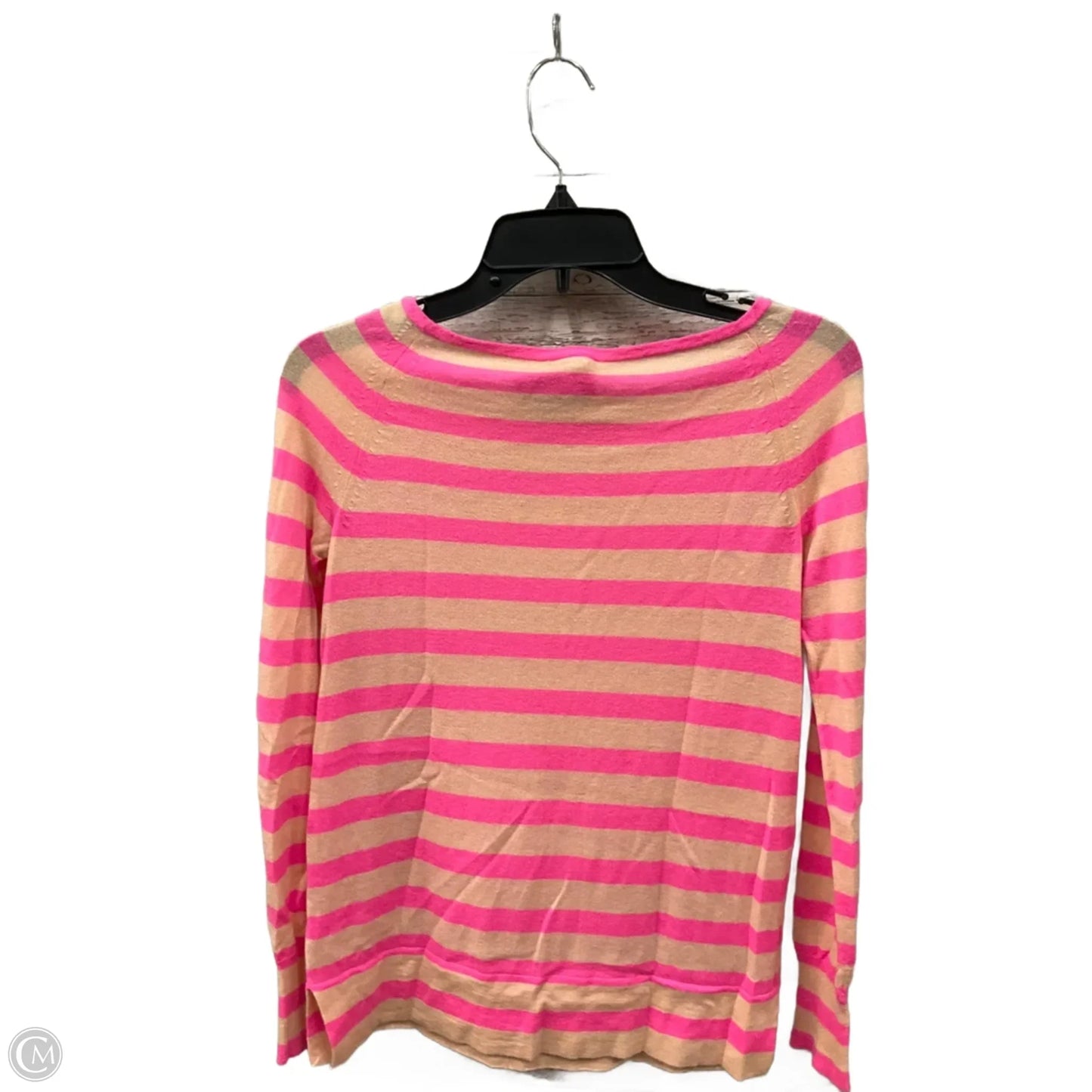Top Long Sleeve By J. Crew In Pink, Size: Xs