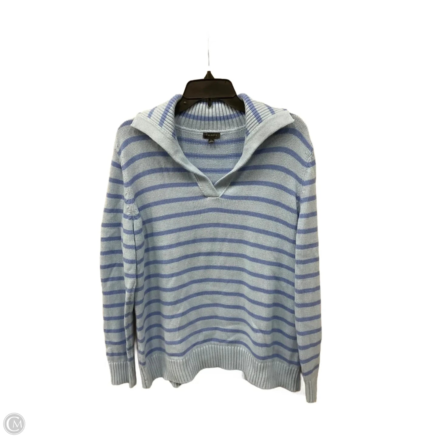 Sweater By Talbots In Blue, Size: L