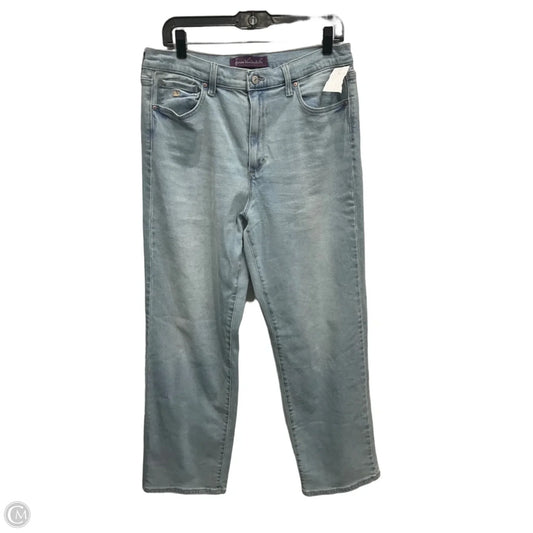 Jeans Straight By Gloria Vanderbilt In Blue Denim, Size: 10