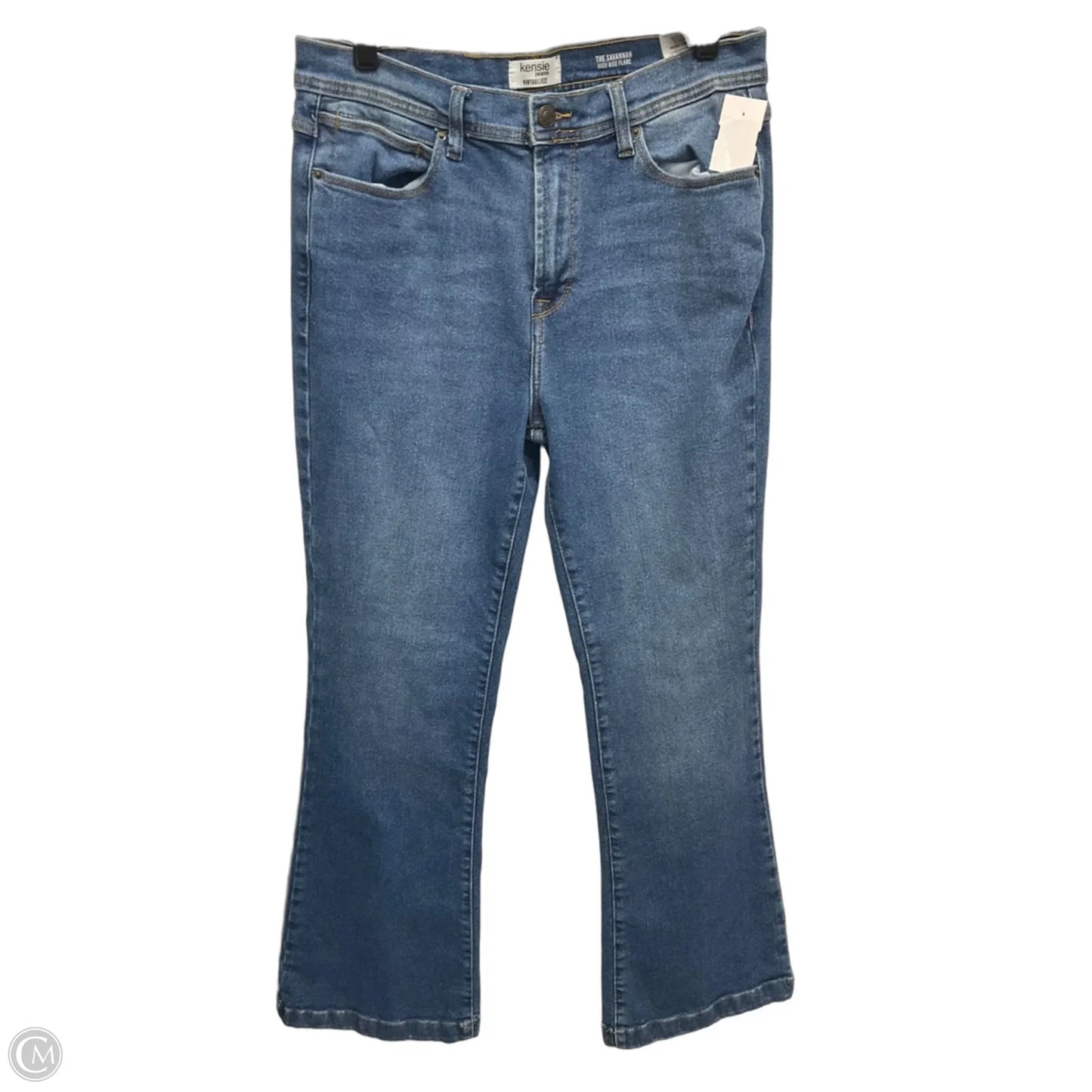 Jeans Boot Cut By Kensie In Blue Denim, Size: 10