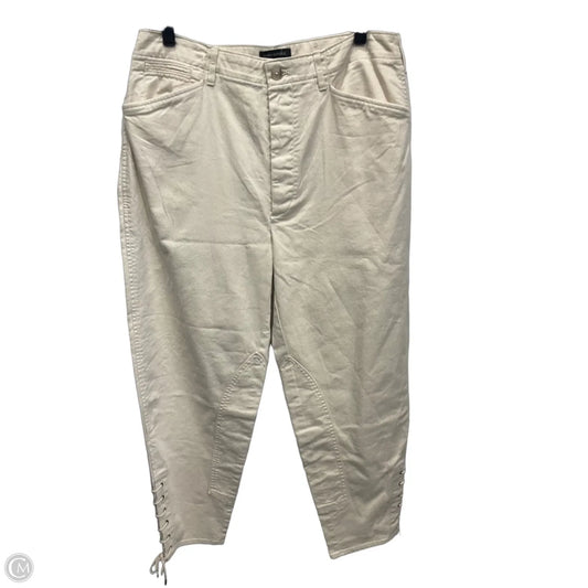 Pants Chinos & Khakis By Banana Republic In Cream, Size: 12