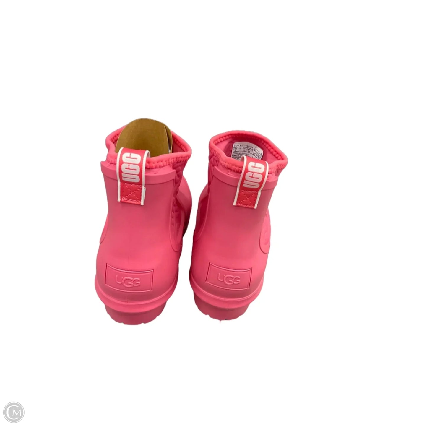Boots Designer By Ugg In Pink, Size: 9