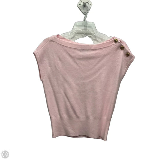 Top Sleeveless By Ann Taylor In Pink, Size: Xs