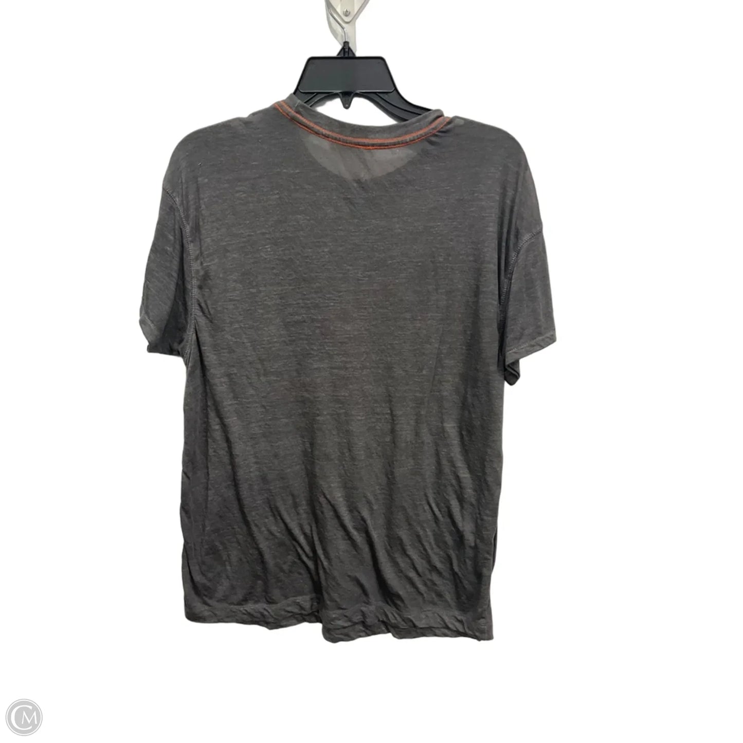 Top Short Sleeve By Free People In Grey, Size: Xs