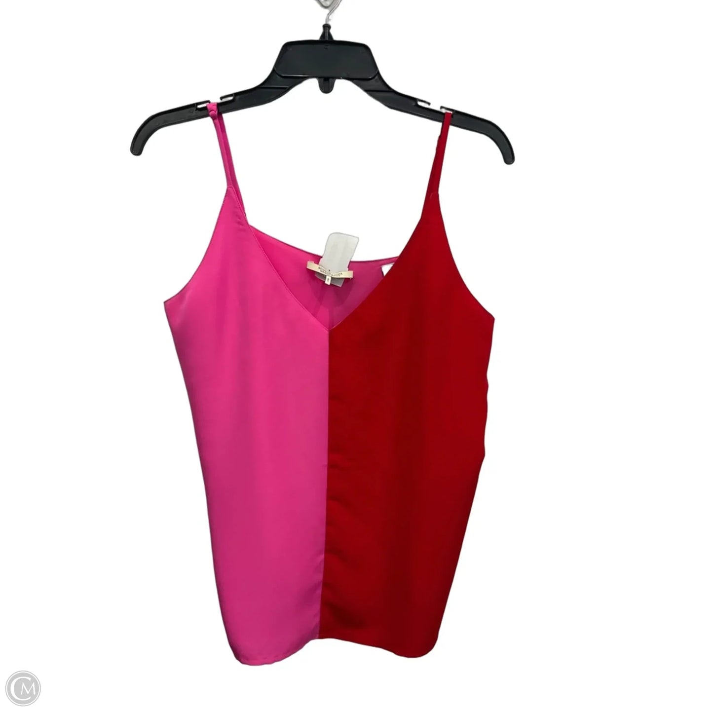 Top Sleeveless By Scotch & Soda In Pink & Red, Size: M